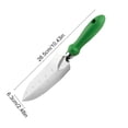 thumbnail image 3 of Plastic-handled Stainless Steel Garden Planting Tools Outdoor Vegetable And Flower Planting And Weeding Tools Household Pointed Shovel And Rake, 3 of 6