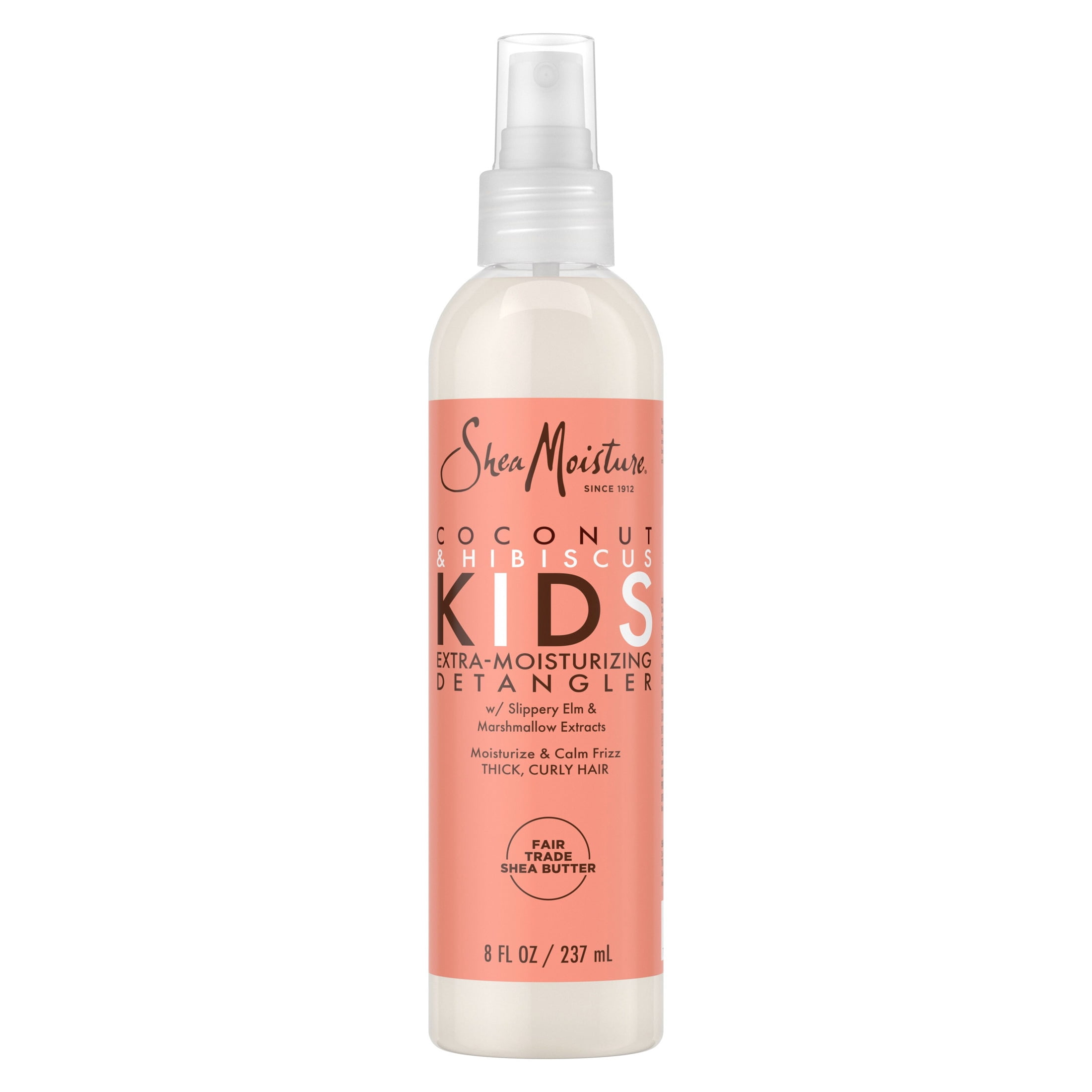 SheaMoisture Kids Shampoo and Detangler 8 oz ea + Styling Gel 12 oz