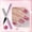 C, variant on 7 in 1 Nail Care Cat Eye Pen, Shimmer Nail Serum Pen, Glossy Nail Strengthening Pen, Beginner-Friendly Portable DIY Manicure Tool