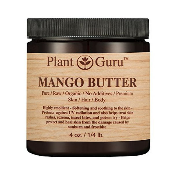 Beurre de mangue pur et naturel, pour la peau et les cheveux