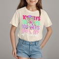 thumbnail image 2 of Happy 100 Days Of School Shirt 100 Days Celebration Blouses School 100 Days Tee Teacher 100 Days of School Outfit Kids School Top 100% Cotton, 2 of 4