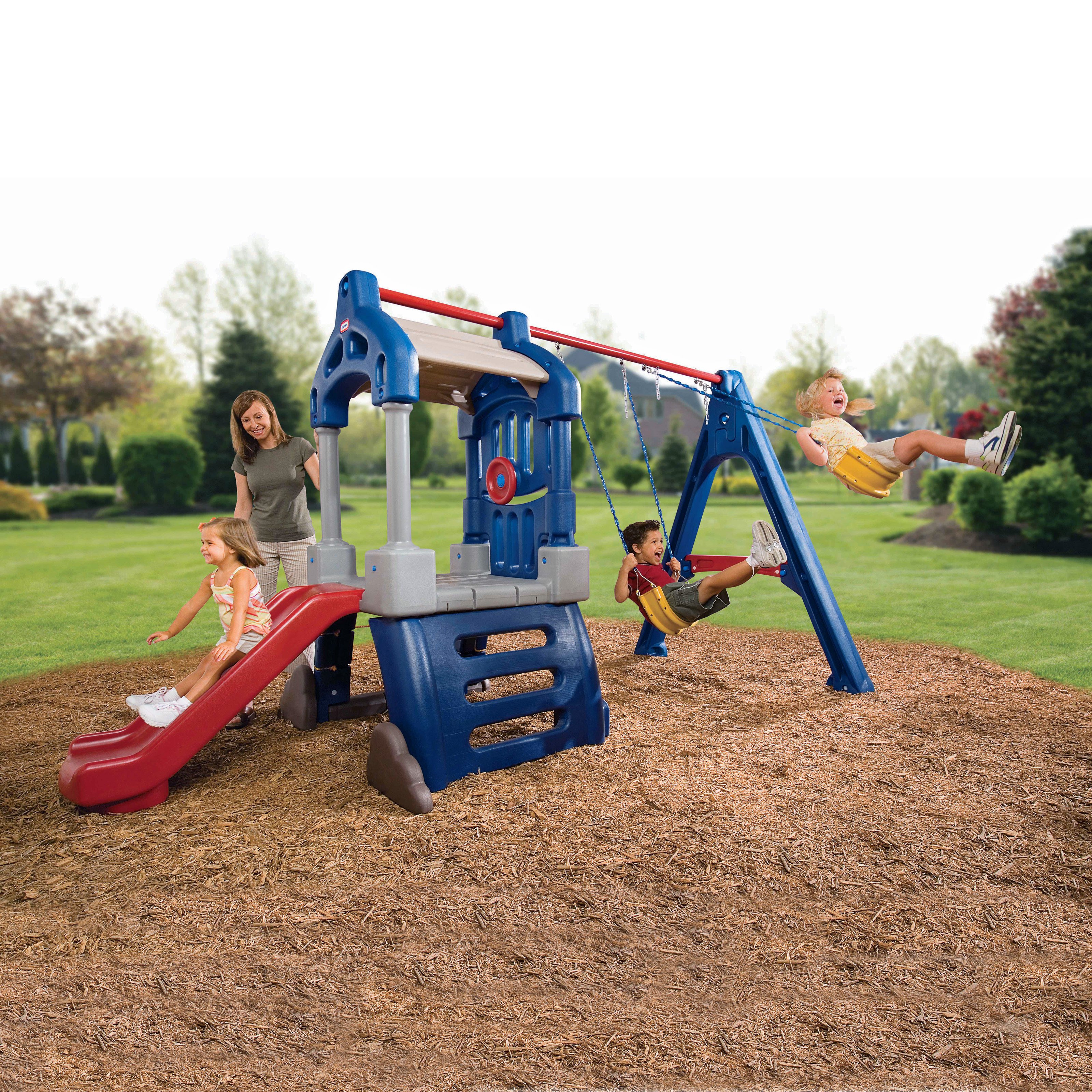 Little Tikes Clubhouse Swing Set - image 3 of 5
