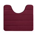 thumbnail image 4 of Non Toilet Floor Mat 16x20,Bath Rug Around Toilet Base,U Shaped Bathroom Floormat,Memory Foam Toilet Floor Rug,Machine Washable, 4 of 6