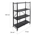 thumbnail image 3 of Estante Anaquel Organizador Plegable Rack and Pack  4 Niveles Rack Metalico, 3 of 4