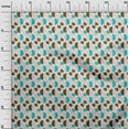 thumbnail image 2 of oneOone Silk Tabby Fabric Circle Geometric Print Fabric By The Yard 42 Inch Wide, 2 of 4