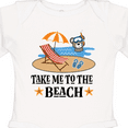 thumbnail image 4 of Inktastic Beach Vacation Florida California Boys or Girls Long Sleeve Baby Bodysuit, 4 of 5