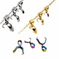 thumbnail image 1 of Necklace Pendant Clasp Replacement Ball Connector Pinch Clips Handicraft Jewellery Handicraft Findings DIY Crafting Jewelry Making Spare Parts Gold Small, 1 of 1
