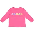 thumbnail image 3 of Inktastic Candy Hearts Ii Girls Long Sleeve Toddler T-Shirt, 3 of 5