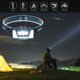 thumbnail image 4 of Mini luz de trabajo con Control de gestos tipo C, linterna con cabeza de carga, reflector impermeable para acampar, linterna portátil para senderismo y pesca FLhrweasw Nuevo, 4 of 9