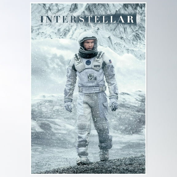 Interstellar Poster Wall Art, Modern Wall Decor, 8x12 UNFRAMED