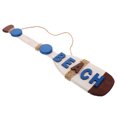 thumbnail image 2 of Wooden Oar Sign Red Nautical Wood Paddle for Coastal Decor, 2 of 5