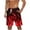 Red, variant on ZCFZJW 3D Flame Novelty Print Beach Shorts for Men Big and Tall Regular Fit Casual Drawstring Elastic Waist Bathing Suit Lightweight Hawaiian Swim Trunks with Pockets Blue XXL