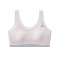 thumbnail image 3 of Bovxnpu Summer Girls Underwear, Girls Seamless Training Bras Sports Bra, Girls' Sports Bra Breathable Underwear Thin With Built-in Chest Cushion Underwear 11-12 Years, 3 of 6