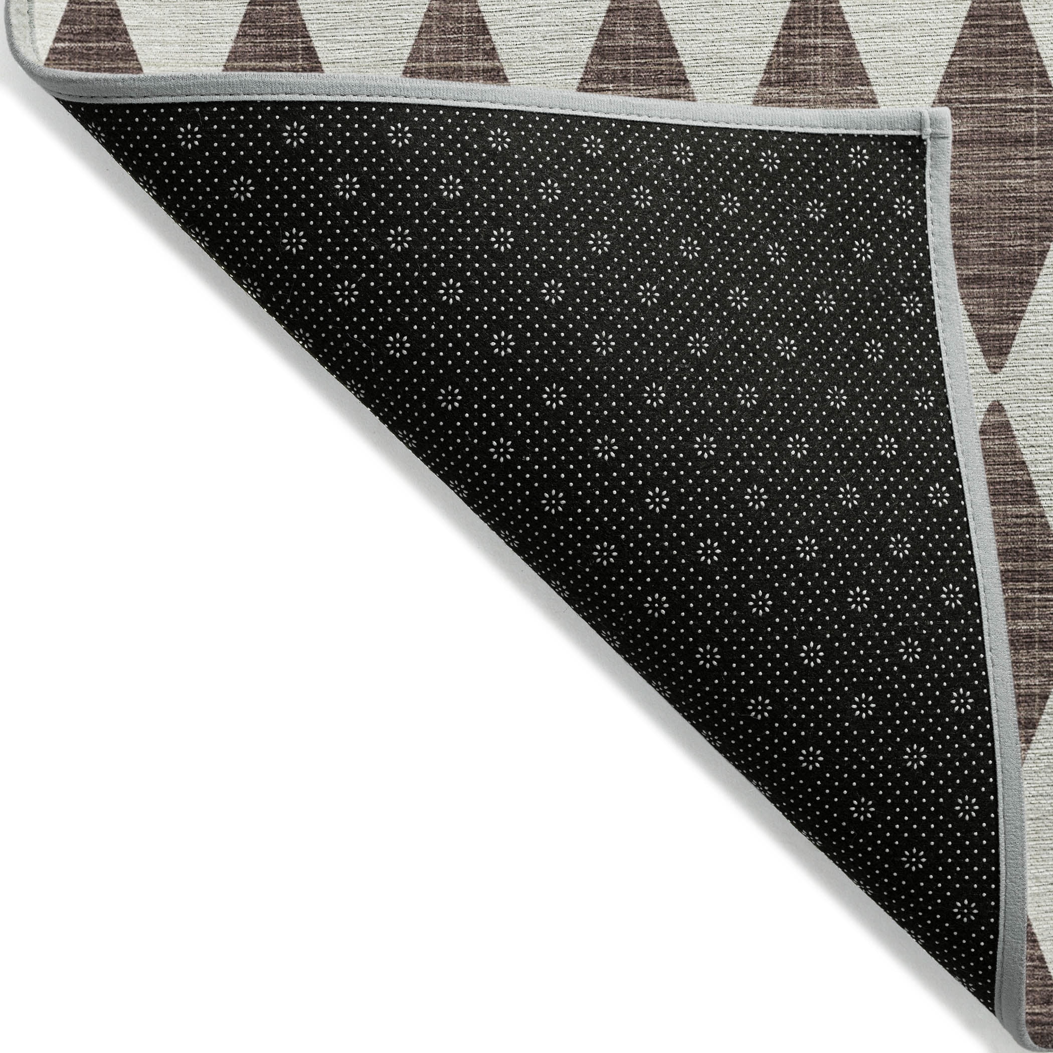 Addison Rugs Chantille Indoor/Outdoor Transitional Diamonds Brown Washable Rectangle Rug, 8' x 10'