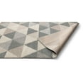 thumbnail image 6 of Well Woven Isometry Geometric Grey Triangle Area Rug 5x7 (5'3" x 7'3"), 6 of 8