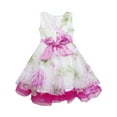 thumbnail image 5 of Girls Dress Tulle Bridal Lace With Flower Detailing Wedding 4, 5 of 5