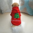 thumbnail image 6 of Dog Clothes ,Puppy Dog Hoodie with Hat,Lovely Christmas Hooded Pet Sweatshirt Outfits Apparel, 6 of 7