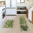 thumbnail image 5 of Tuvgenk Multicolor Clover St. Patrick's Day 2-Piece Kitchen Mat Set 16x24in + 16x48in Non Slip, 5 of 6