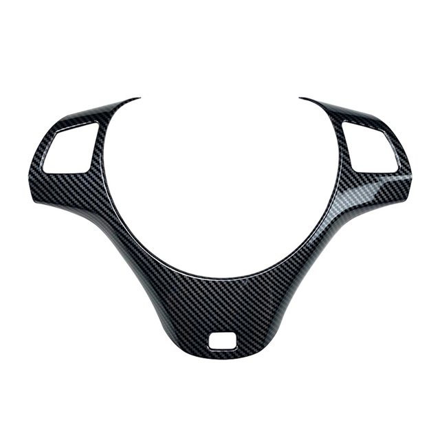 Moldura de volante de fibra de carbono LHD para -BMW 3 Series E90 E