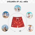 thumbnail image 6 of Kids' Beach Pants Comfortable Swim Trunks Red Flashing Pattern Shorts for Pool Vacation and Lounge Wear X-Large, 6 of 8
