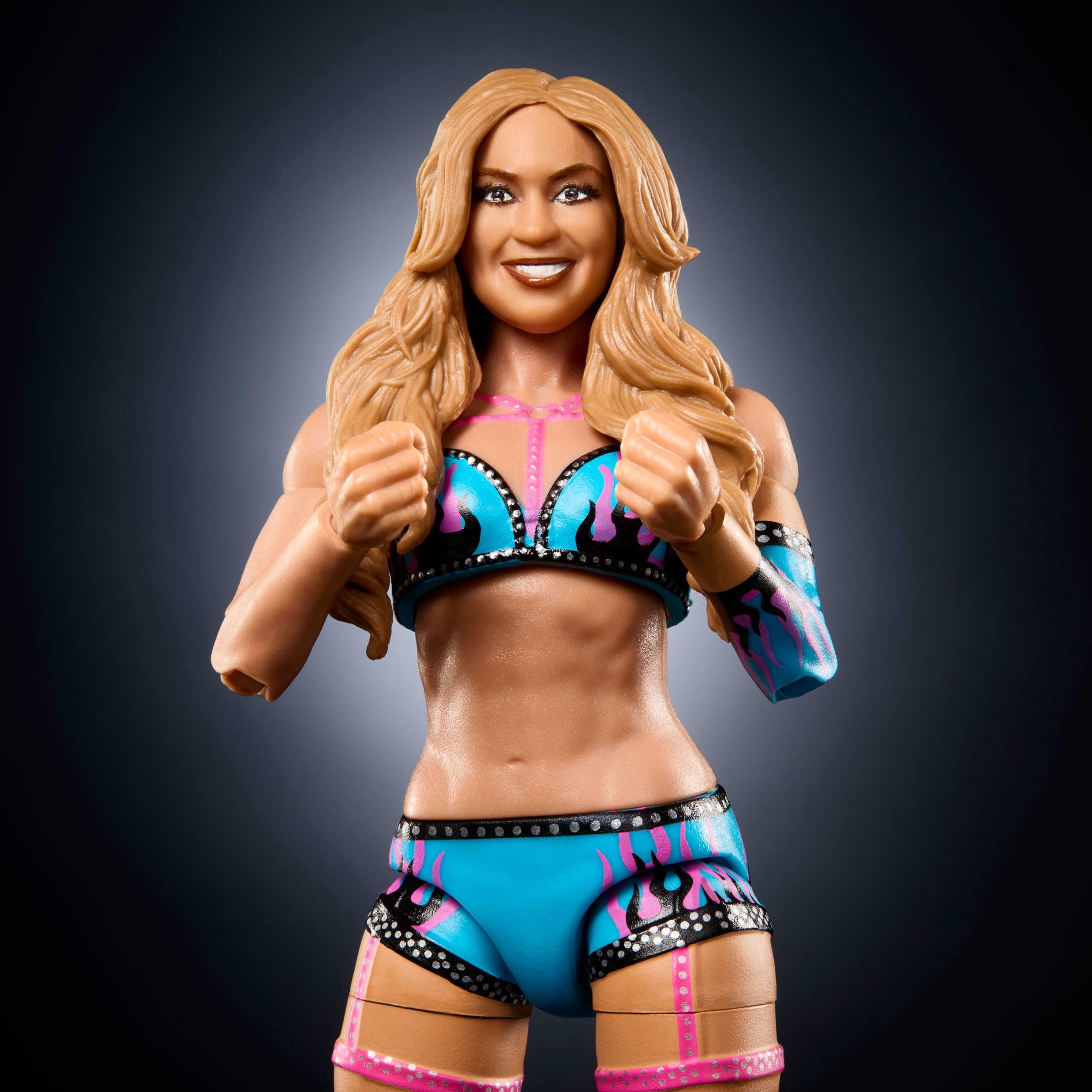 WWE Elite Lola Vice Action Figure, Series #120, 6-inch Collectible with Articulation & Accessories