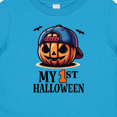 thumbnail image 4 of Inktastic My 1st Halloween Boys Pumpkin Boys Baby T-Shirt, 4 of 5
