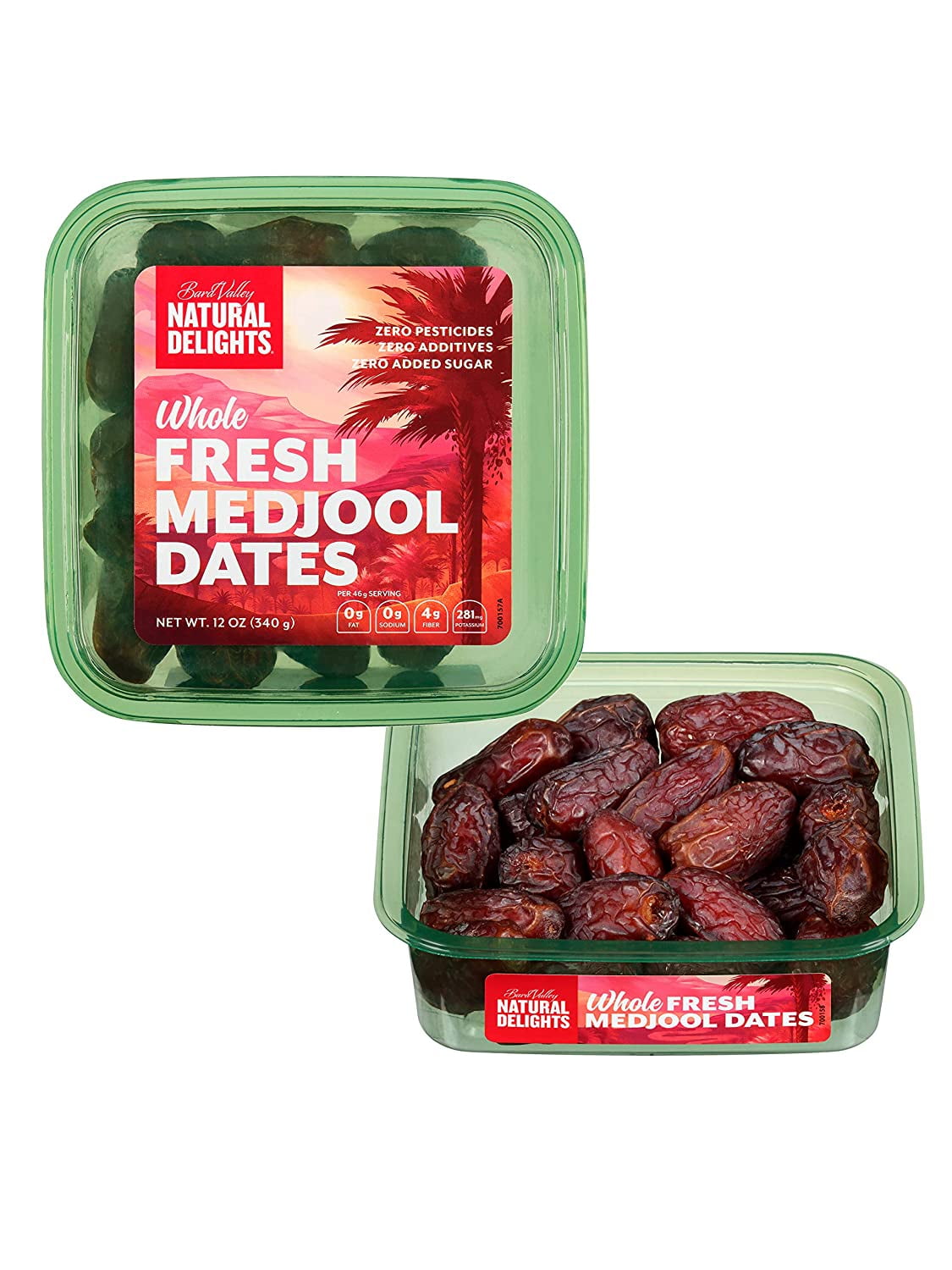 CONVENTIONAL WHOLE MEDJOOL DATES Pack of 12