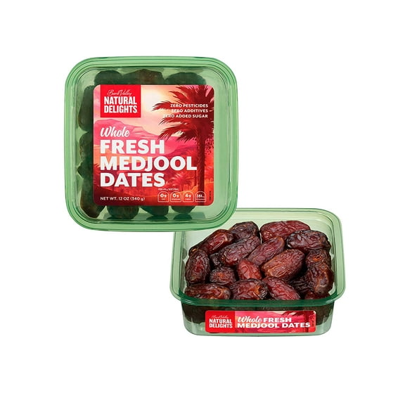 CONVENTIONAL WHOLE MEDJOOL DATES Pack of 12