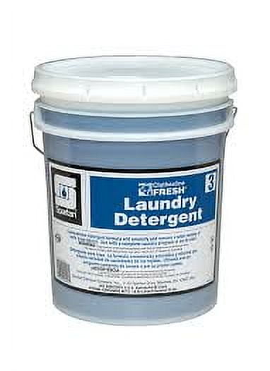 Spartan Clothesline Fresh Laundry Detergent, 5 Gal, 64 Loads