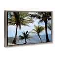 thumbnail image 3 of Stupell Industries Honduras Daytime Palms Brown Framed Floater Canvas Wall Art design by Natalie Carpentieri, 17 x 25, 3 of 9