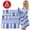 Blue, variant on Bxaolu 8 Piece Stripes Towel Set, Super Soft & Absorbent Cotton Towels Set for Bathroom Decor, 2 Bath, 2 Hand, 4 Washcloths, Quick Dry Shower Towel for Family Gym