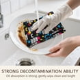 thumbnail image 5 of 2 Pcs Funny Kitchen Towels,Multicolor Controllers Games Icons Black Pattern Microfiber Dish Towels,Kitchen Tea Towels,Kitchen Towel Set (18" X 26"), 5 of 7