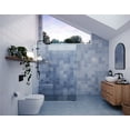 thumbnail image 2 of Vela 55 in. x 78 in. Glass Shower Panel - Single Fixed Panel, 2 of 6