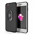 thumbnail image 3 of iPhone 8 Case, Punkcase Magnetix Protective TPU Cover W/Kickstand, Ring Grip Holder & Metal Plate for Magnetic Car Phone Mount Plus Tempered Glass Screen Protector for Apple iPhone 6/7 & 8 [Black], 3 of 4