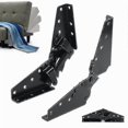 thumbnail image 1 of Adjustable furniture hinge, folding bed, lazy sofa joint, 3-position angle mechanism, bracket, 2pcs-2025, 1 of 5