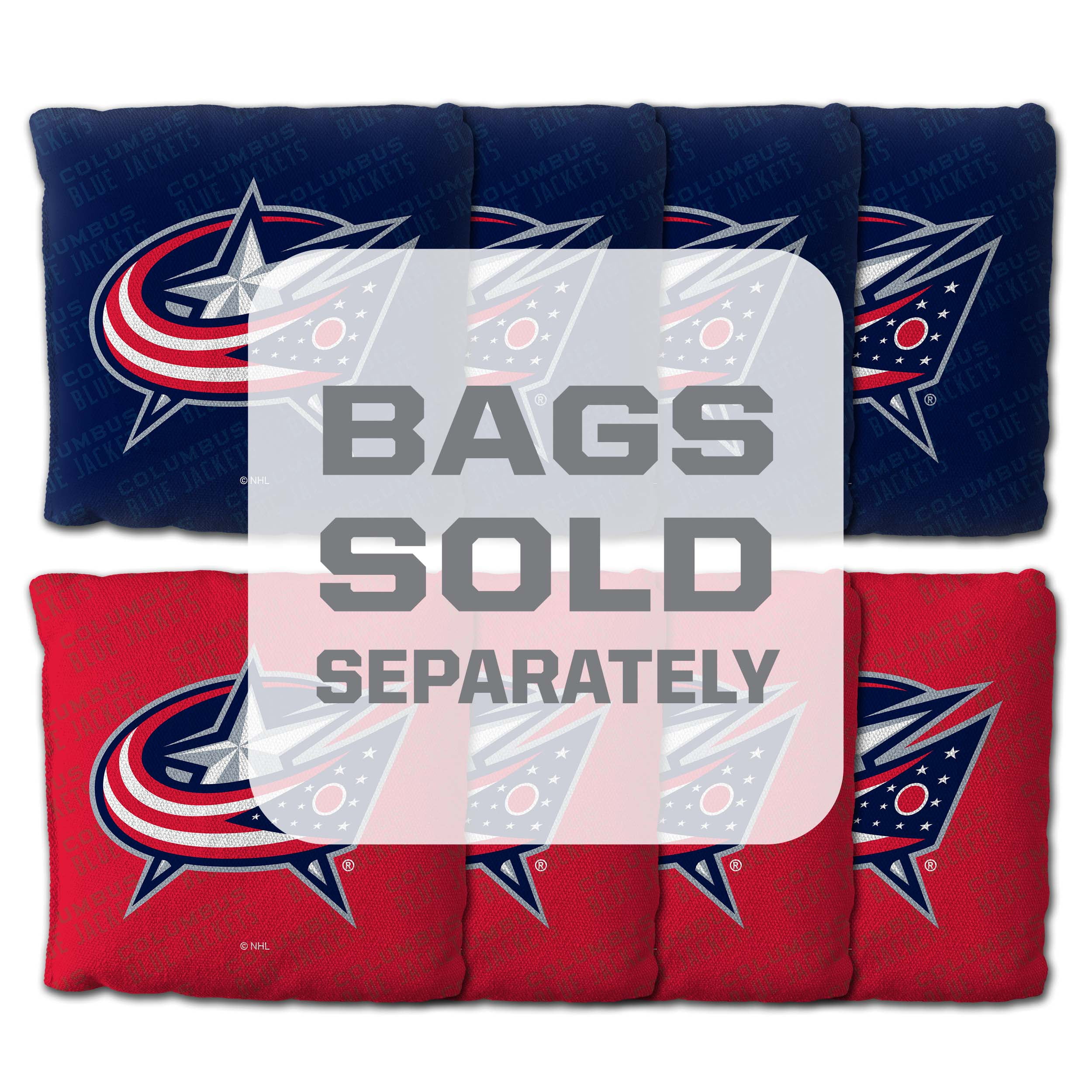 YouTheFan NHLColumbus Blue Jackets 2' x 4' Cornhole Game No Bags