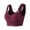Purple, variant on Pntutb Ladies Clothes,Underwear Womens Lace Beauty Back Solid Strap Wrap Plus Size Bra