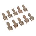 thumbnail image 3 of tredstone 10 Pcs Extraction à Fermeture Éclair en Plastique pour Cordon de 3-4mm Marron, 3 of 8