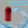 thumbnail image 2 of Reaction Tackle Poids de Pêche en Tungstène / Plombs pour la Pêche au Bar - 1/8 Rouge, 2 of 6