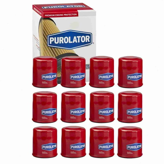12 pc Purolator L14615 Engine Oil Filters for Oil Change Lubricant Filters Fits select: 2001-2023 SUBARU FORESTER, 2008-2024 SUBARU OUTBACK