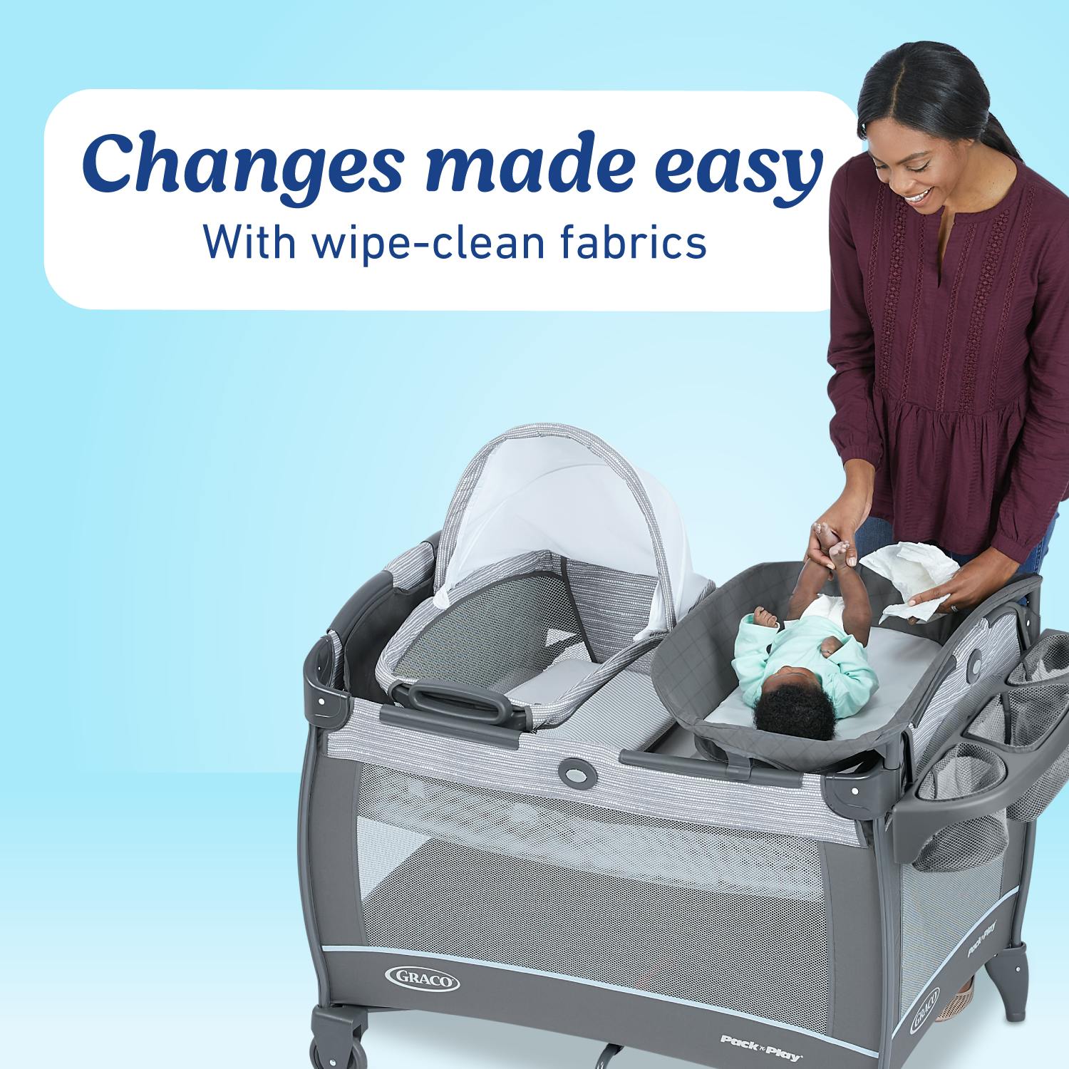 Graco Pack 'n Play Close2Baby Bassinet Playard photo 6