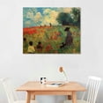 thumbnail image 2 of Nawypu World Famous  Field of Poppies Monet Poster Print Decorative Painting Canvas Wall Art Living Room Posters Bedroom Painting Frame, 2 of 6