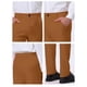 thumbnail image 4 of Pantalones de traje casuales con bolsillos y estampado de color liso rectos para hombre, 4 of 7