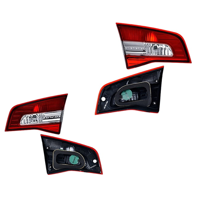 Par de Calaveras Koleos 2009 A 2016 Renault DEPO Sin foco Interior 1 Par