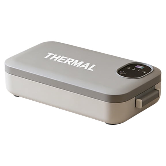Clearance Under $ 33.39 Rechargeable Heated Lunch Box, Cordless Portable Food Warmer with Timer and Temperature Display, Leakproof Lid for Work, Travel, and Camping
