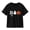 Black-6, variant on Kids' Halloween "Boo" Print T-Shirt – Cute Autumn Pumpkin-Patterned Top for Girls