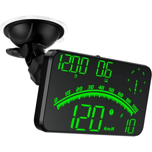 Digital GPS Speedometer, HUD Head Up Display for Car, Upgraded 5.5" Large-Screen, Suitable for All Vehicles