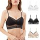 thumbnail image 1 of Low Back Lifting Bra Comfort Bralette Dot Breathable Ultra Thin Crop Top Bra Underwear, 1 of 3