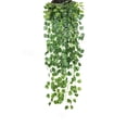 thumbnail image 2 of BingTong Artificial Hanging Ivy Vine Plant, Faux Round Leaf Green Wall Hanging Basket Foliage, No Maintenance Fake Trailing Greenery for Indoor Wall Decor A, 2 of 7