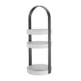 thumbnail image 1 of 3-Tier Vanity Cosmetic Organizer Shelf - Multi-Layer Storage Rack for Makeup, Skincare, Jewelry & Accessories, Sturdy Plastic Countertop Display, 1 of 9